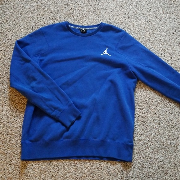 Jordan Other - Blue jordan crew neck hoodie